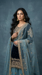 Suit Set AI Photoshoot Prompt Pack – Turn Plain Suit Images Into Professional Model Photos